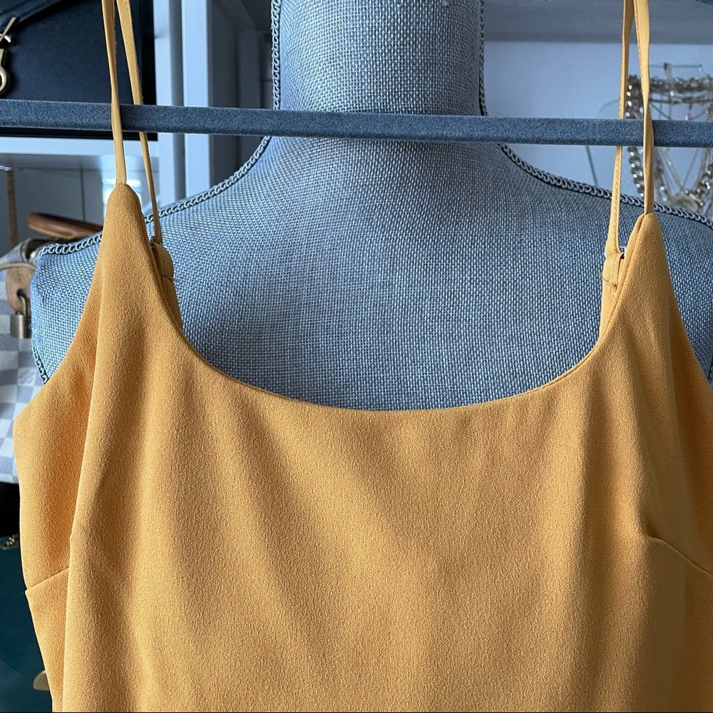 Mura boutique orange bodycon dress - Picture 4 of 8